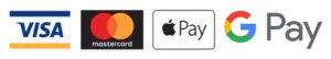 Secure card payment options - Visa, Mastercard accepted